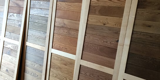 Eichendielen-Produktion in der HOLZ-BARAN GmbH Manufaktur